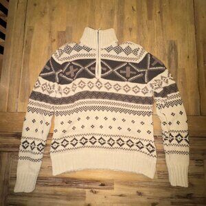 Vintage 90s Ralph Lauren Fair Isle Sweater, P/L